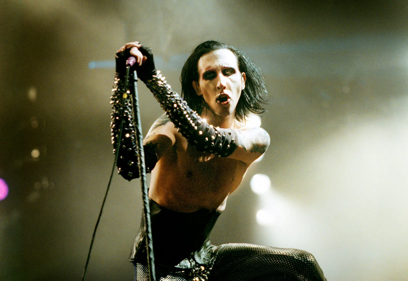 Audience at a Marilyn Manson concert